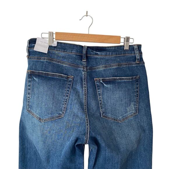 STS Blue Aria Wide Leg Crop Jeans 11” Inch High Rise NWTS size 31 - Picture 6 of 7